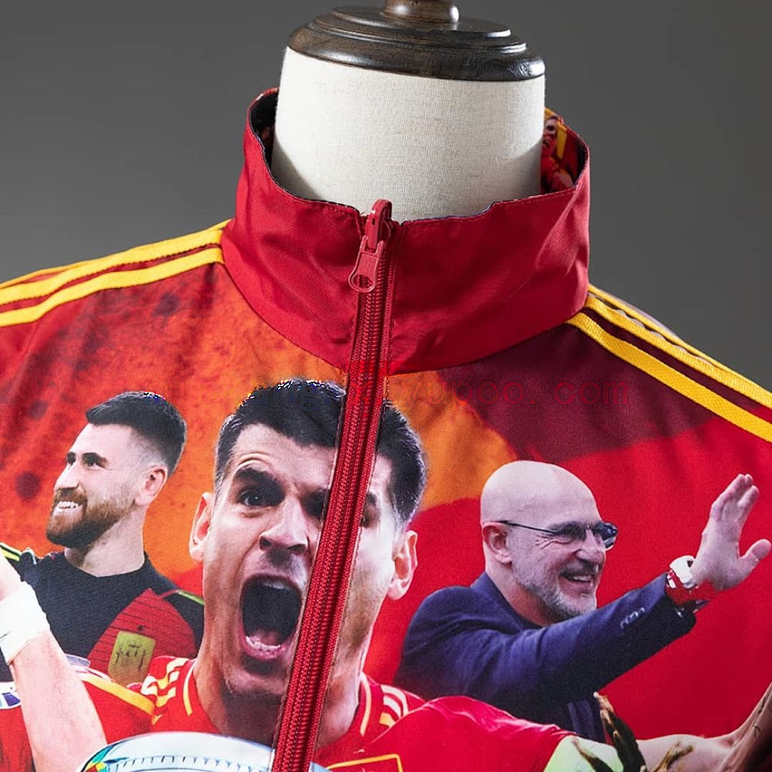 Spanish Yamal Reversible Jacket Windbreaker - Red S-XXL 12