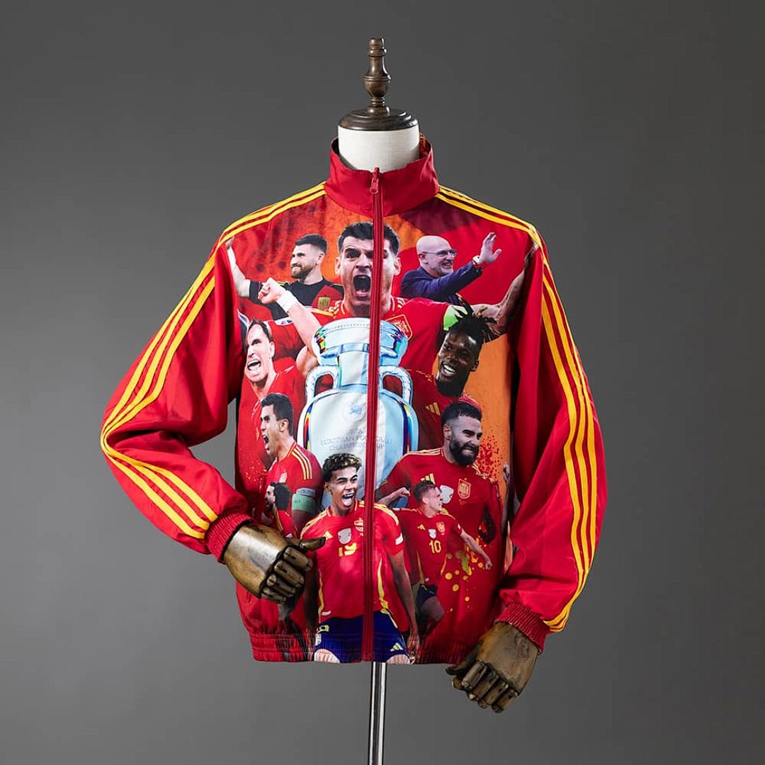 Spanish Yamal Reversible Jacket Windbreaker - Red S-XXL 2