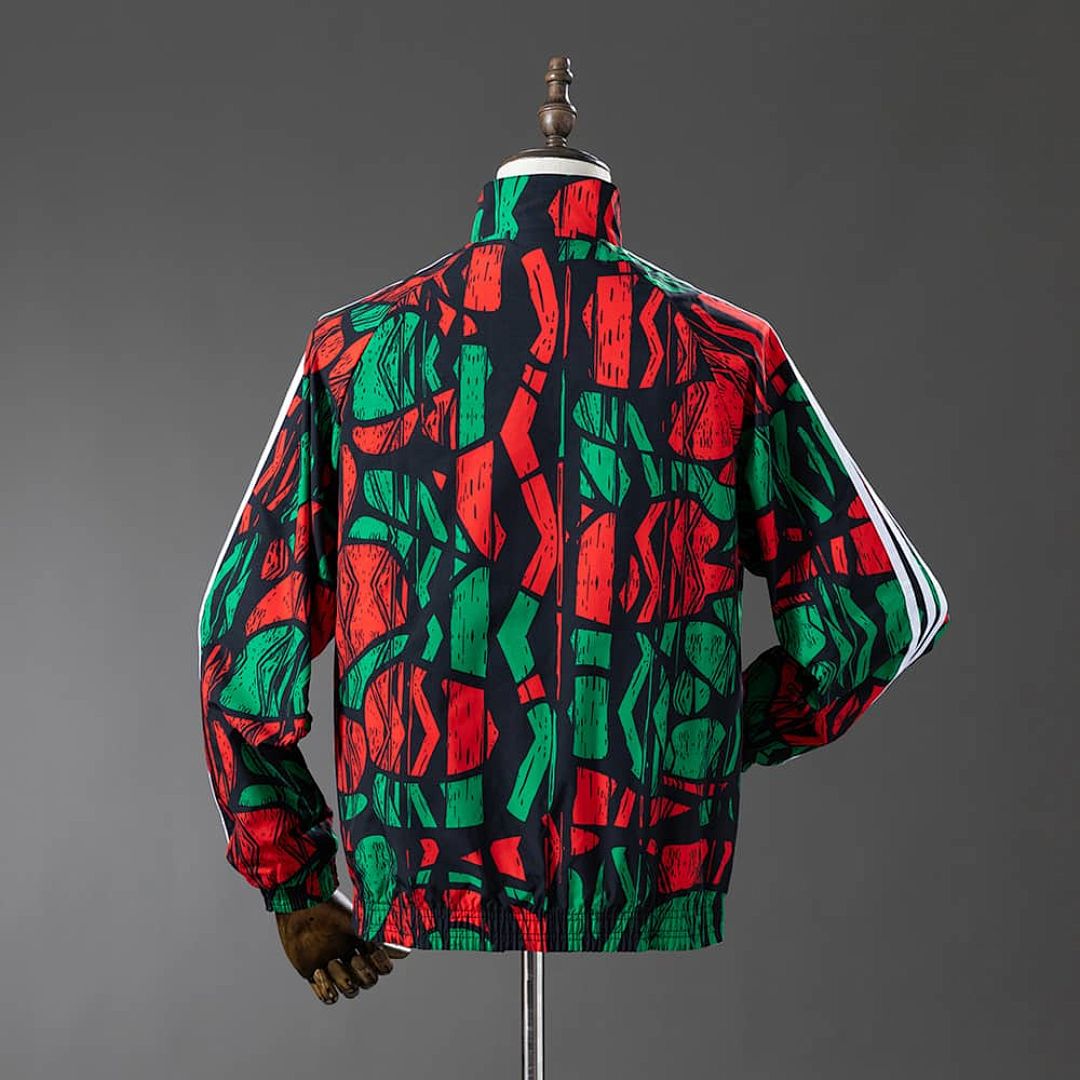 Arsenal Reversible Jacket Windbreaker - Red &amp; Black S-XXL 11