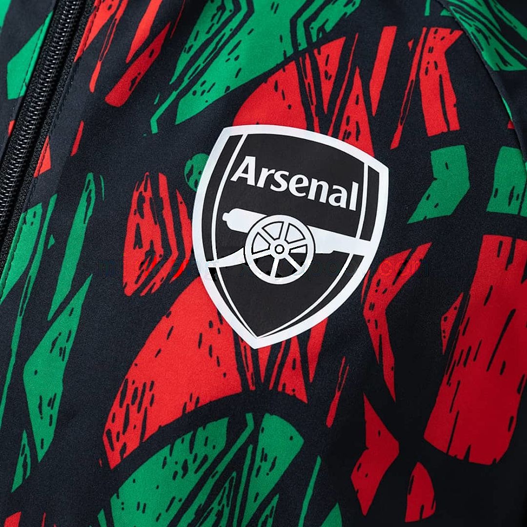 Arsenal Reversible Jacket Windbreaker - Red &amp; Black S-XXL 9