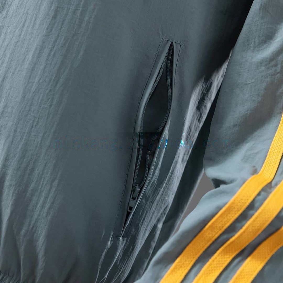 Arsenal Reversible Jacket Windbreaker - Yellow &amp; Grey S-XXL 5