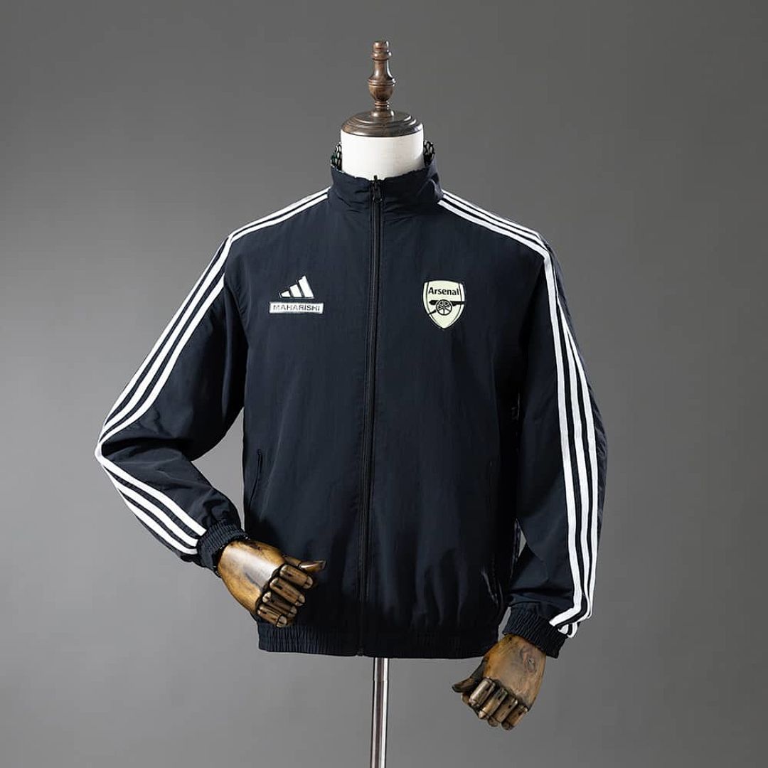 Arsenal Reversible Jacket Windbreaker - Black S-XXL 3