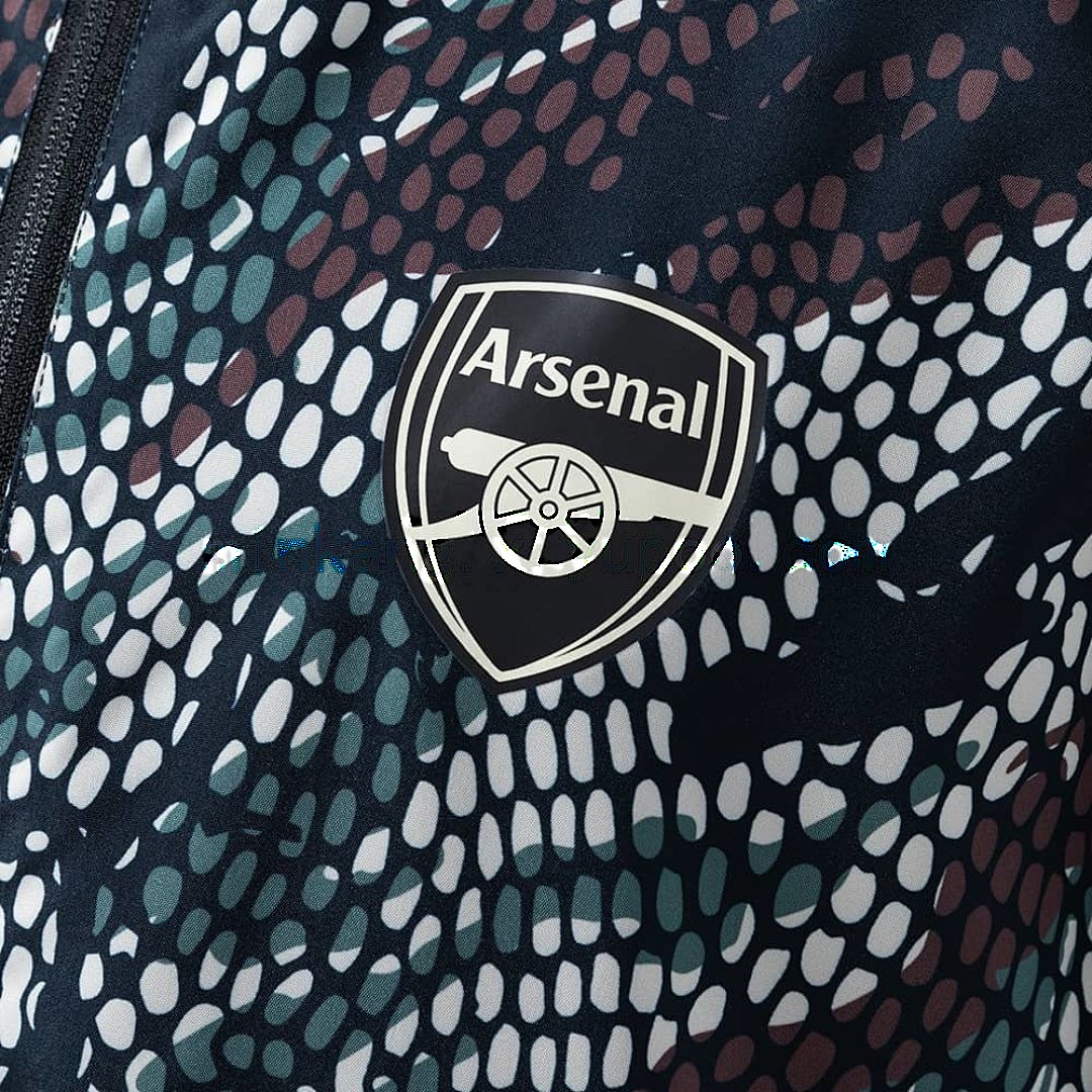 Arsenal Reversible Jacket Windbreaker - Black S-XXL 4