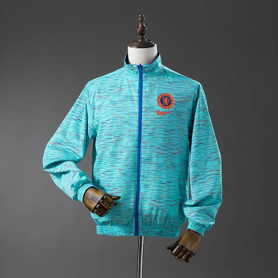 Chelsea Reversible Jacket Windbreaker - Blue &amp; Sky Blue S-XXL 3