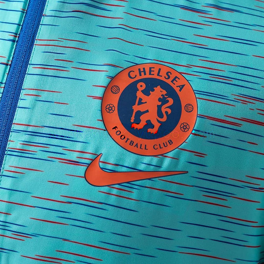 Chelsea Reversible Jacket Windbreaker - Blue &amp; Sky Blue S-XXL 4