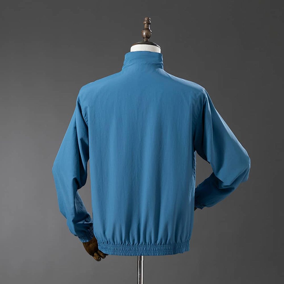 Croatian Reversible Jacket Windbreaker - Navy Blue &amp; Sky Blue S-XXL 11