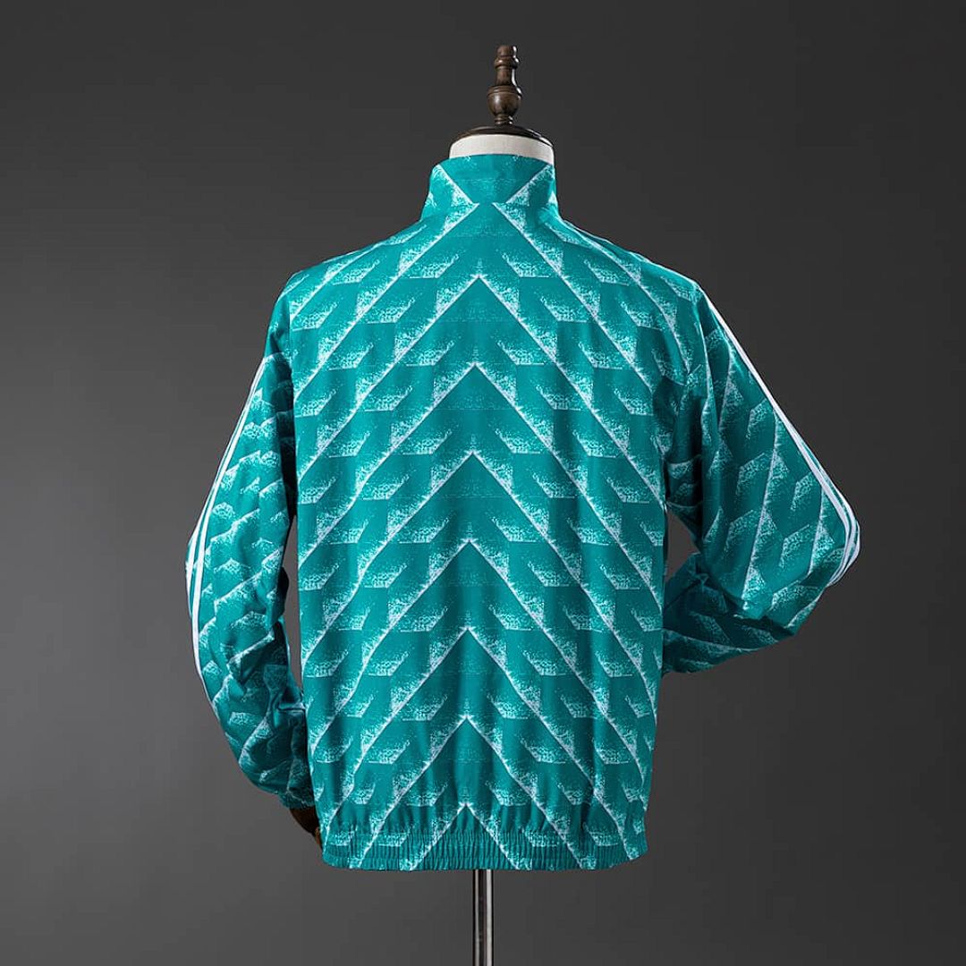 German Reversible Jacket Windbreaker - Green &amp; Purple S-XXL 11