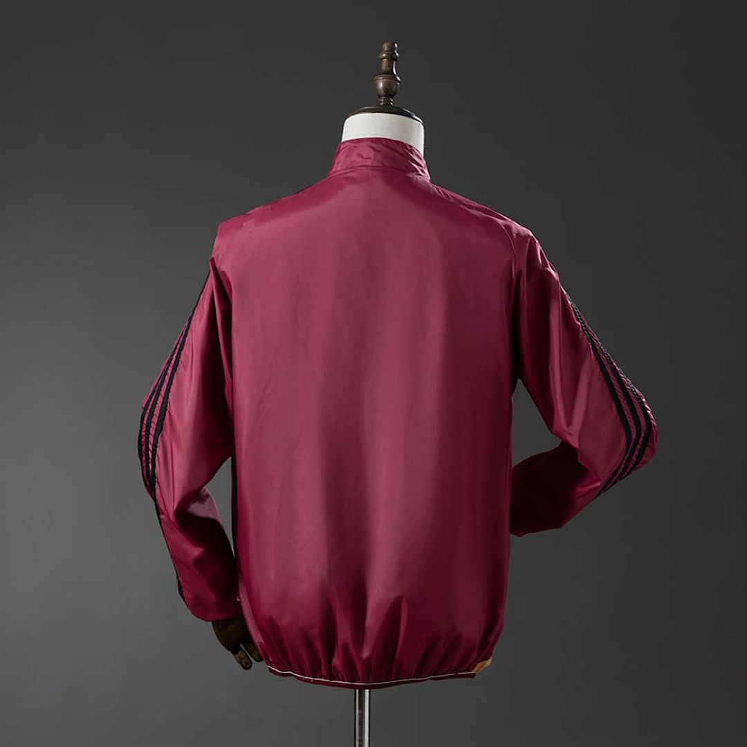 Roma Reversible Jacket Windbreaker - Red &amp; Beige S-XXL 11