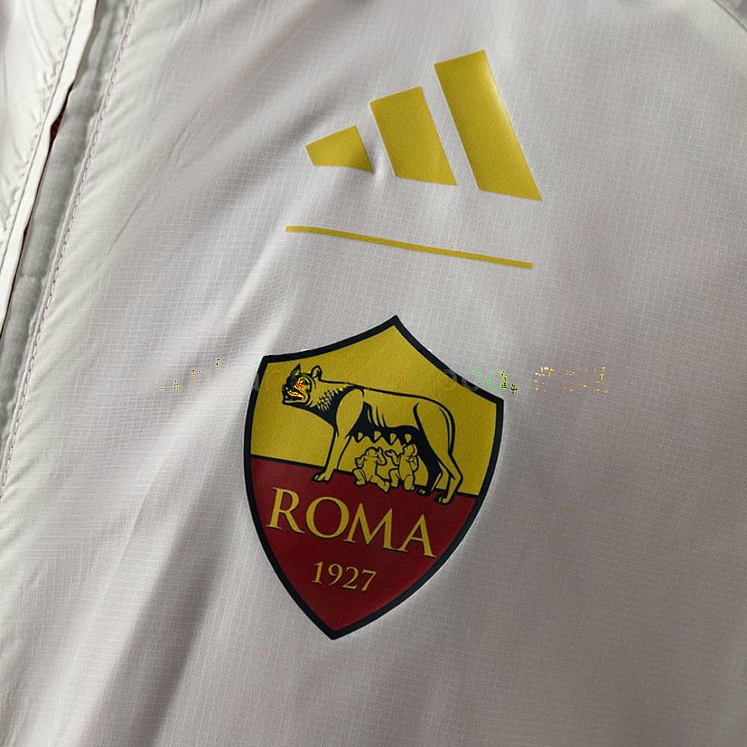 Roma Reversible Jacket Windbreaker - Red &amp; Beige S-XXL 4