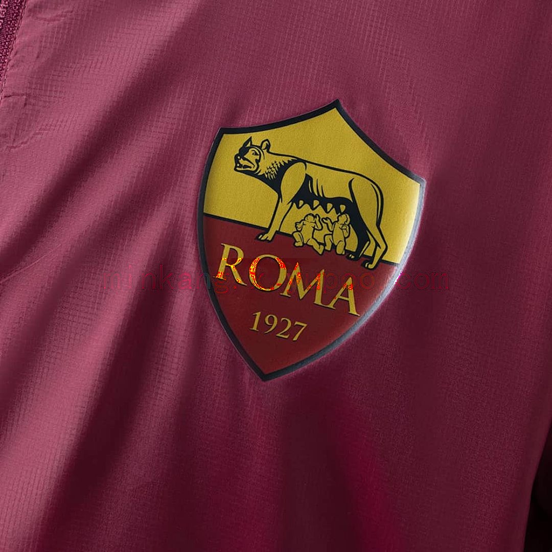 Roma Reversible Jacket Windbreaker - Red &amp; Beige S-XXL 9