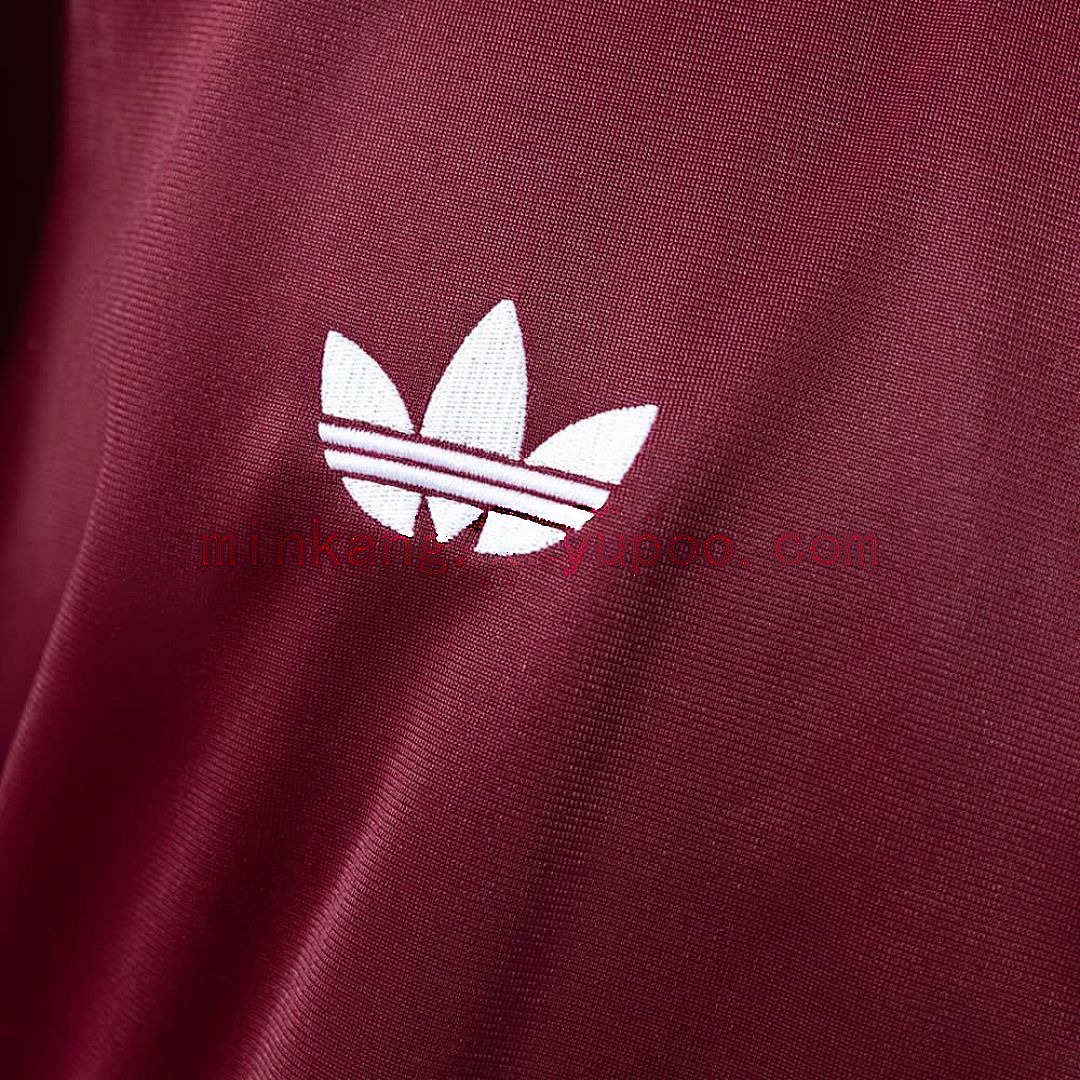 Oasis Flamingo Track Jacket - Burgundy S-XXL 5