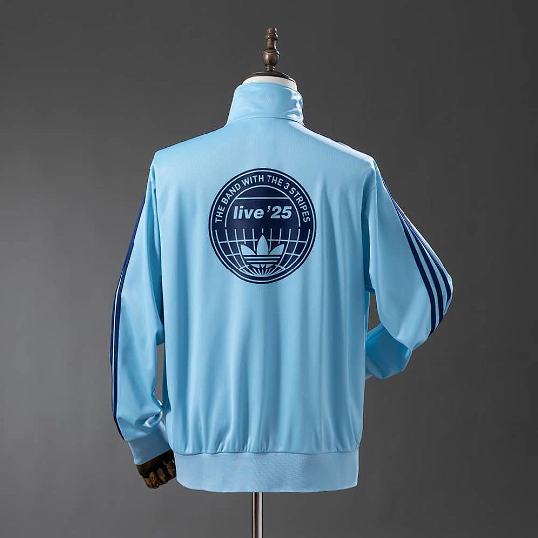 Oasis Flamingo Track Jacket - Lake Blue S-XXL 2