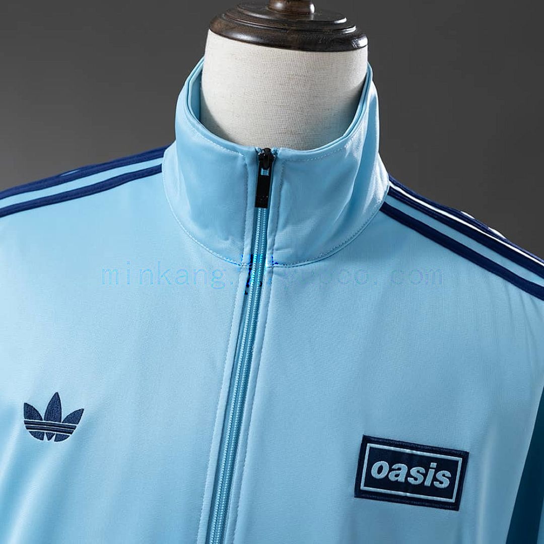 Oasis Flamingo Track Jacket - Lake Blue S-XXL 8