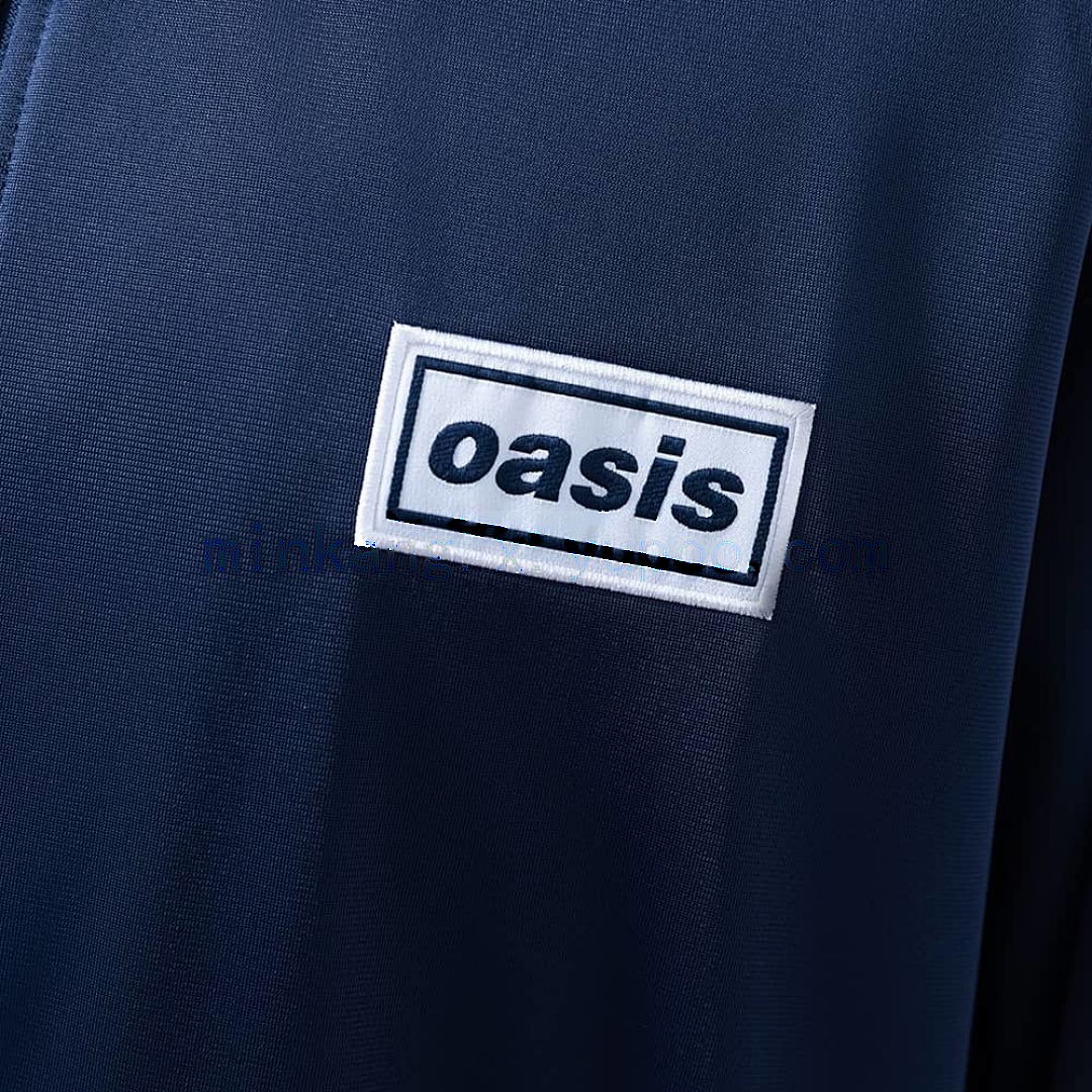 Oasis Flamingo Track Jacket - Navy Blue S-XXL 7