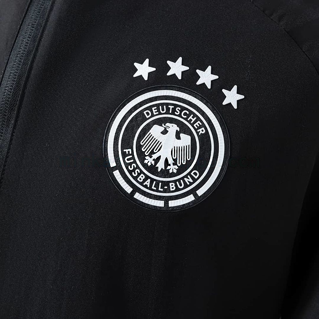 German Reversible Jacket Windbreaker - White &amp; Black S-XXL 4