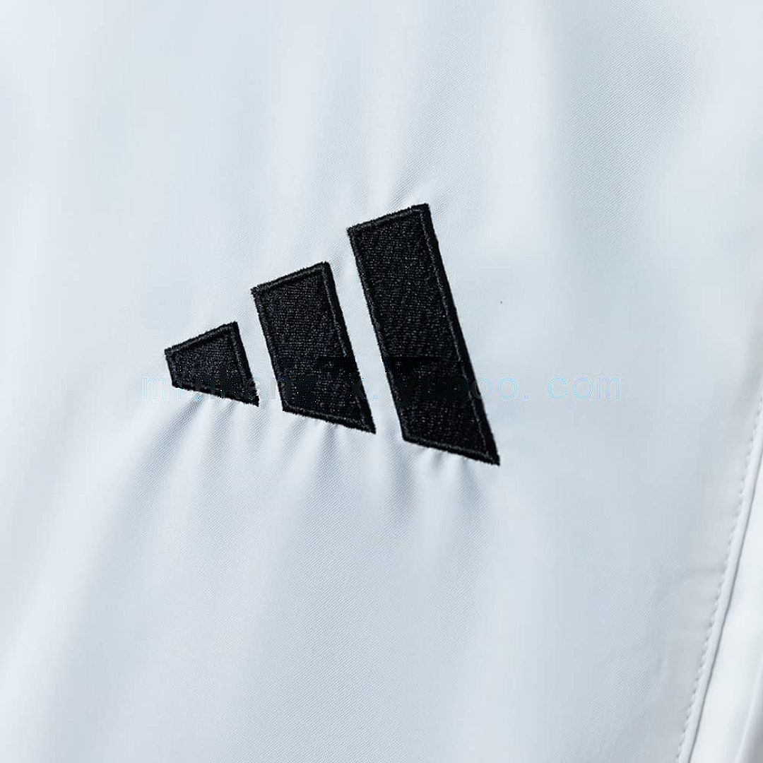 German Reversible Jacket Windbreaker - White &amp; Black S-XXL 8