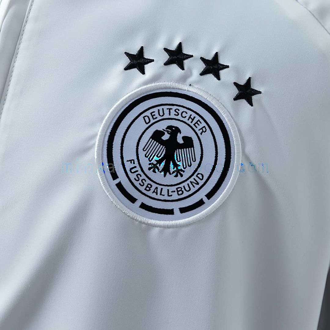 German Reversible Jacket Windbreaker - White &amp; Black S-XXL 9