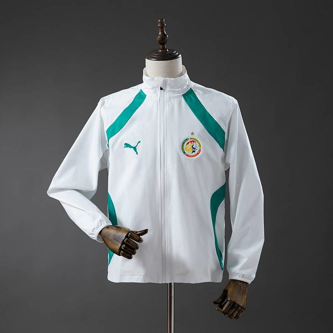 Senegal 2026 Windbreaker - White S-3XL