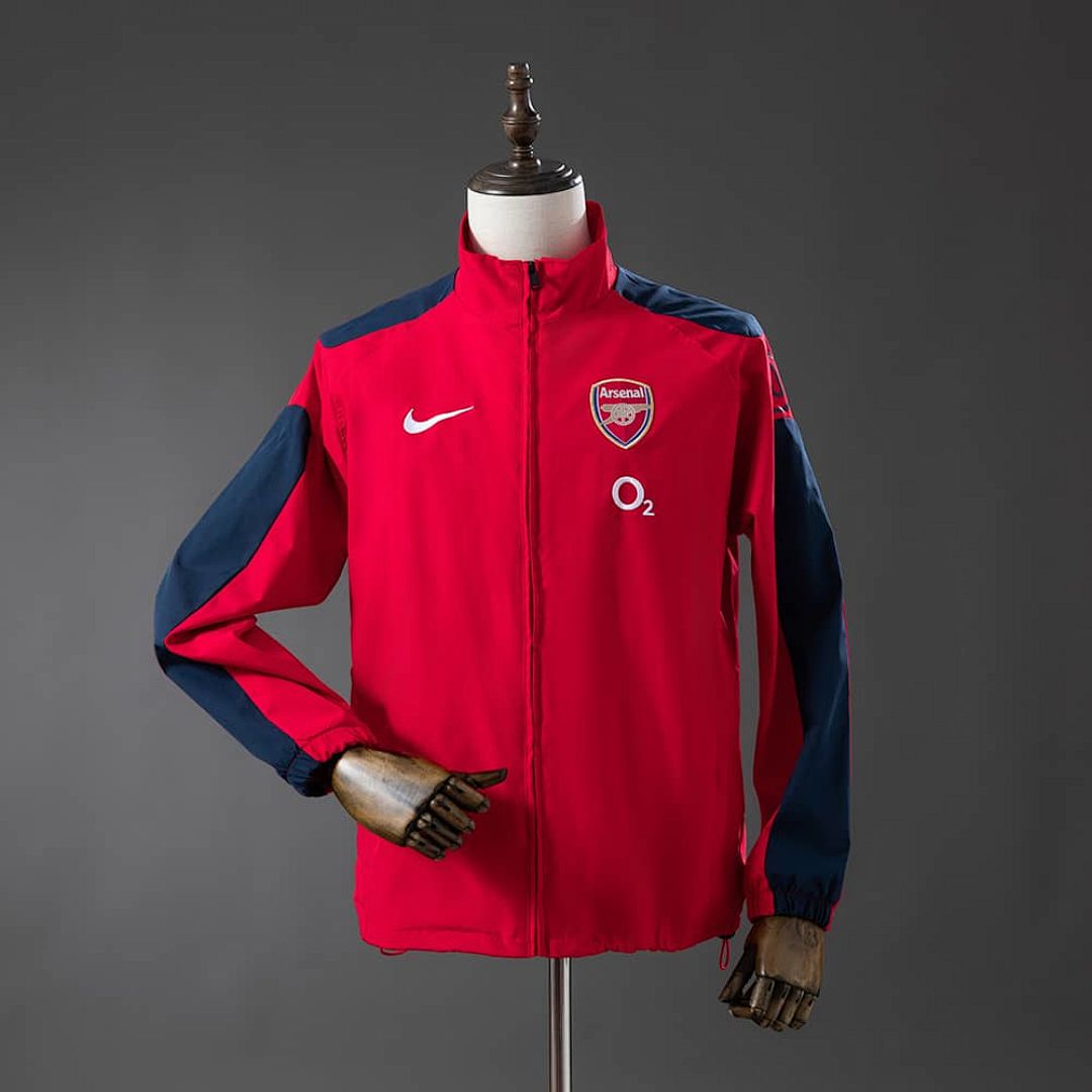 Arsenal 04_05 Windbreaker - Red S-XXL