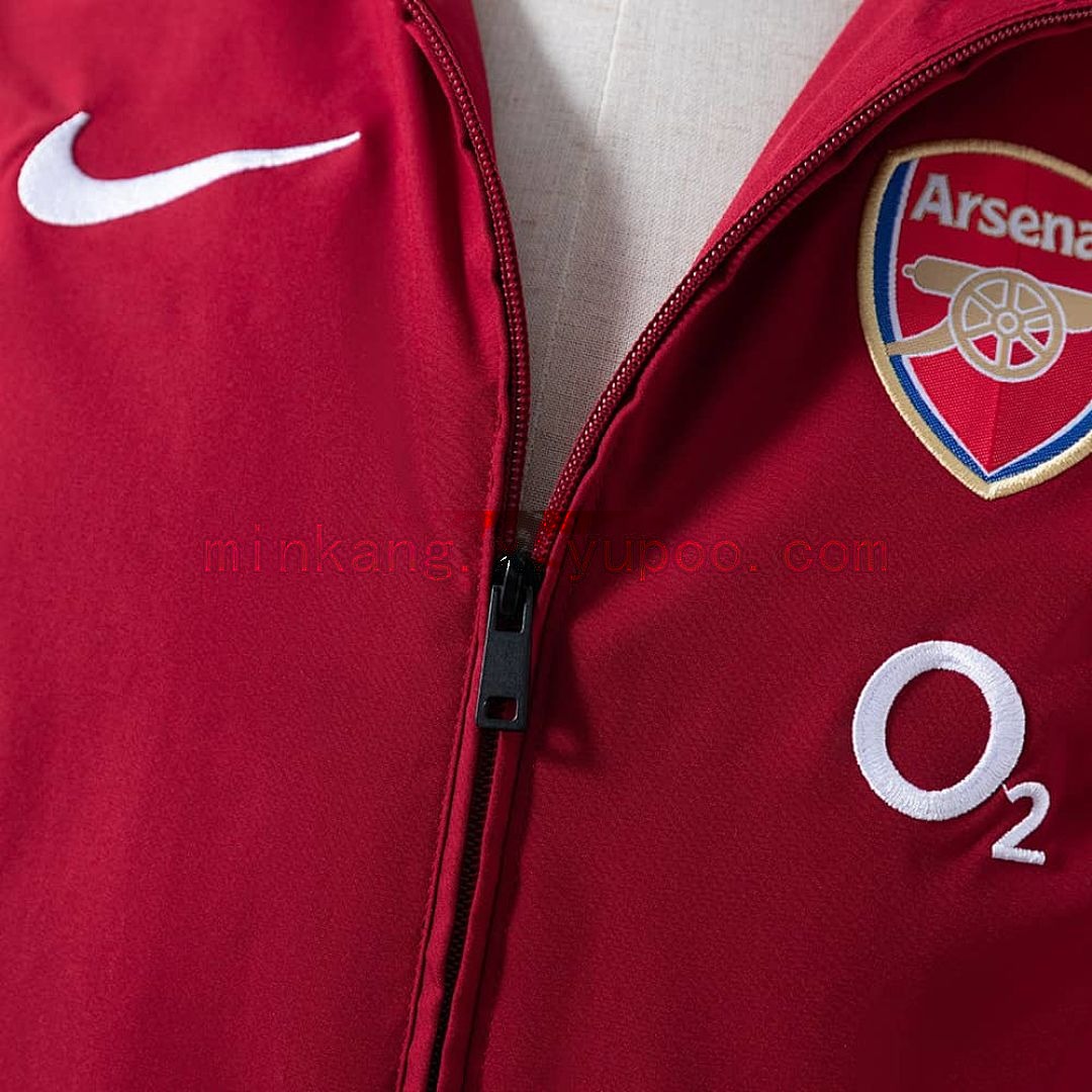 Arsenal 05_06 veste coupe-vent - Burgundy S-XXL 5