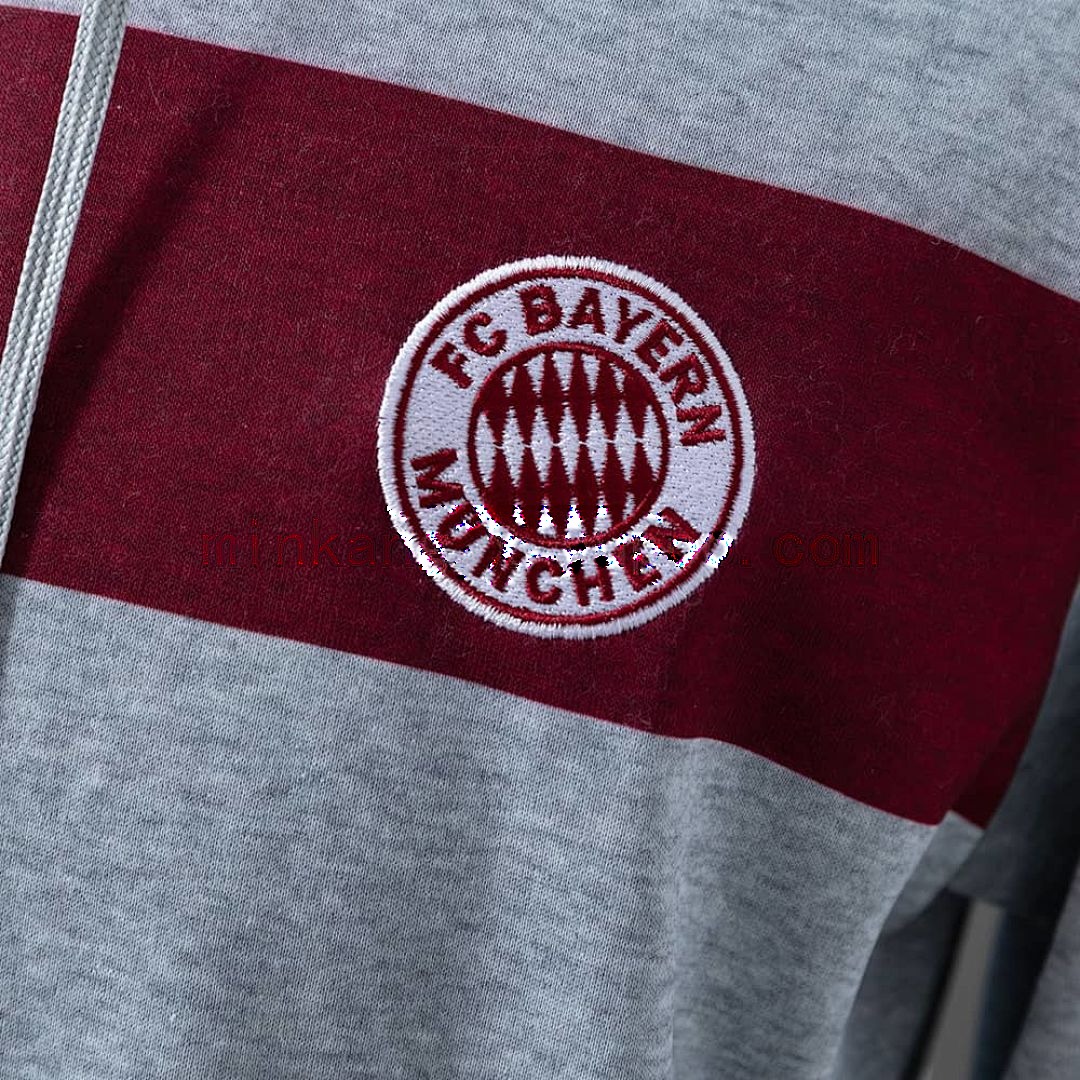 Bayern Munich 14_15 Hooded Sweatshirt - Grey S-XXL 8