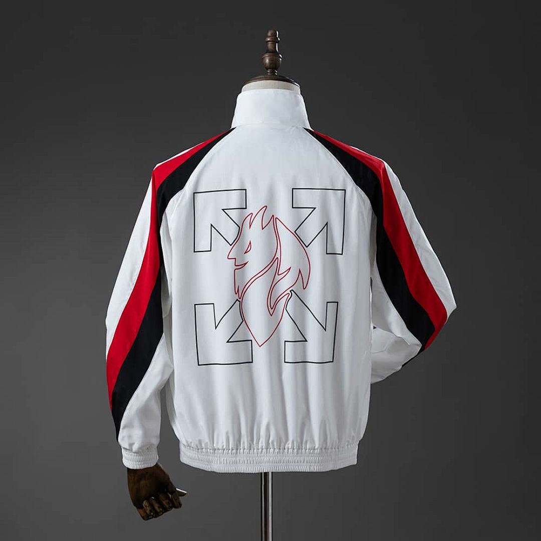 AC Milan co-branded Windbreaker - White S-XXL 2