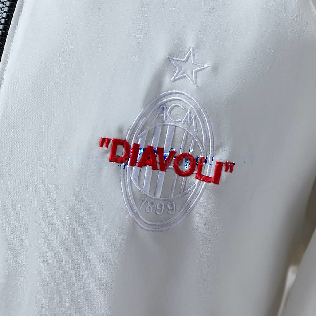 AC Milan co-branded Windbreaker - White S-XXL 7