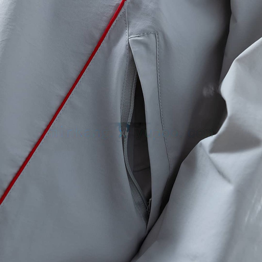 Bayern Munich Windbreaker - Light Grey S-XXL 3