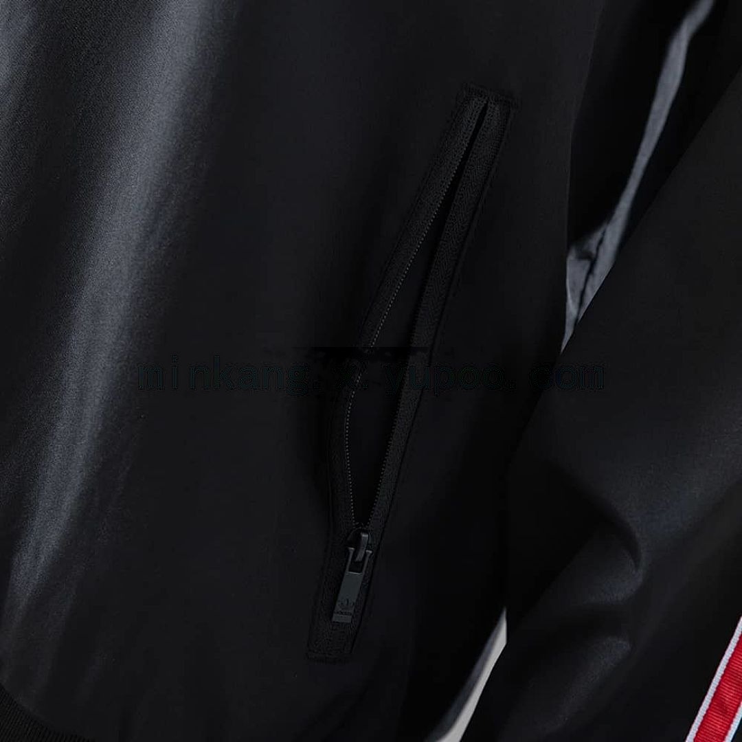 M-U Retro Windbreaker - Black S-XXL 4