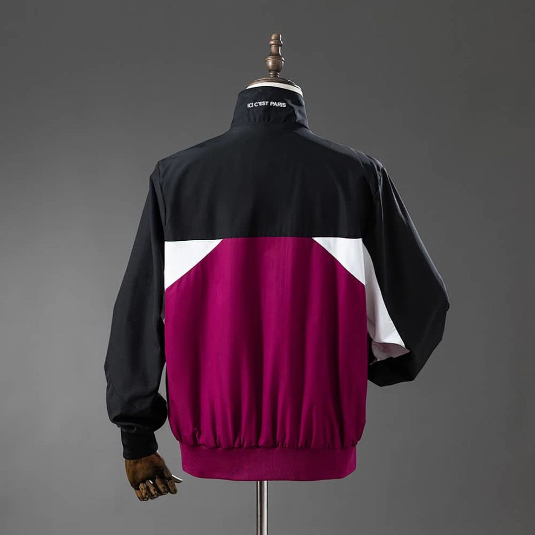 PSG Collaboration Windbreaker - Black &amp; Psychedelic Purple S-XXL 2
