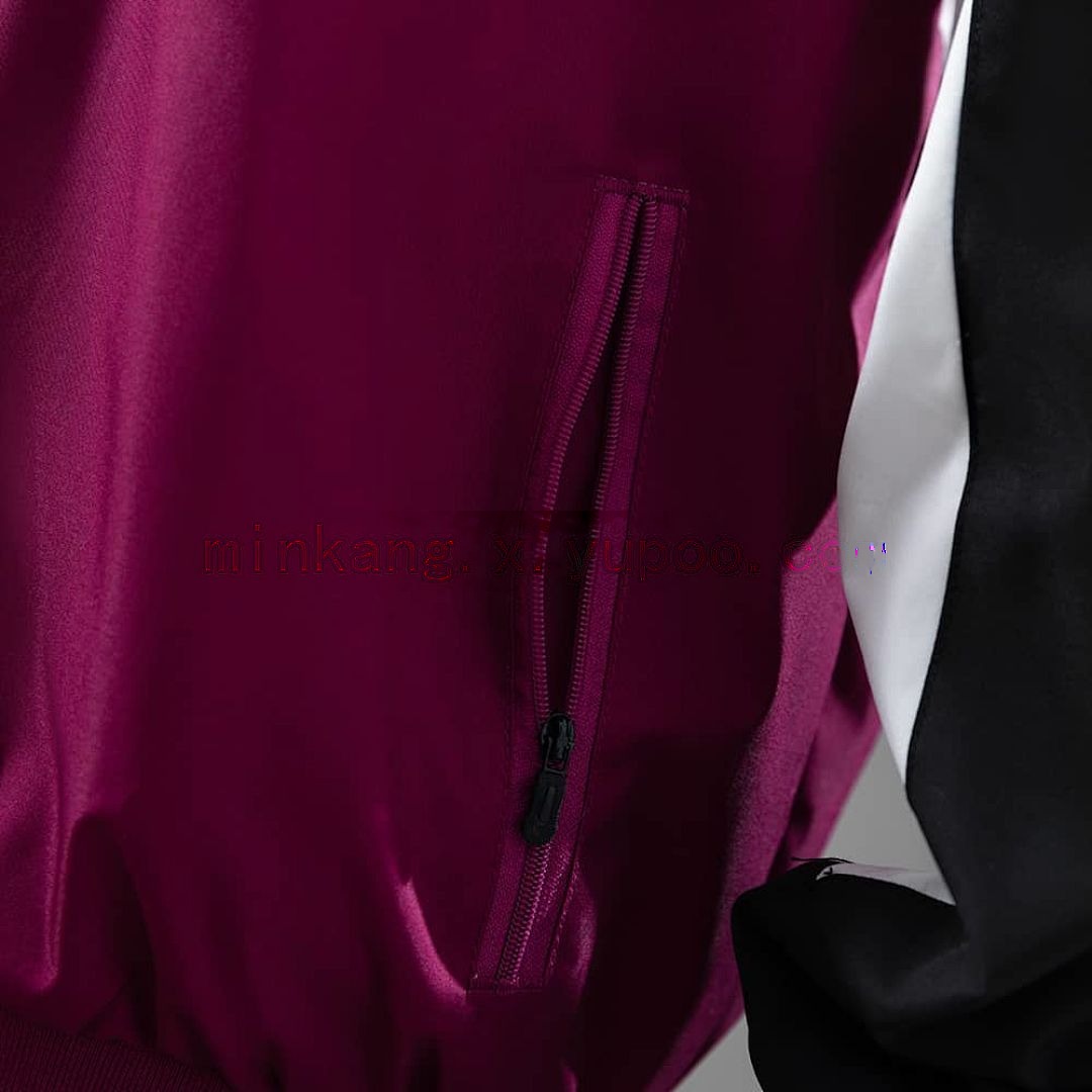 PSG Collaboration Windbreaker - Black &amp; Psychedelic Purple S-XXL 3