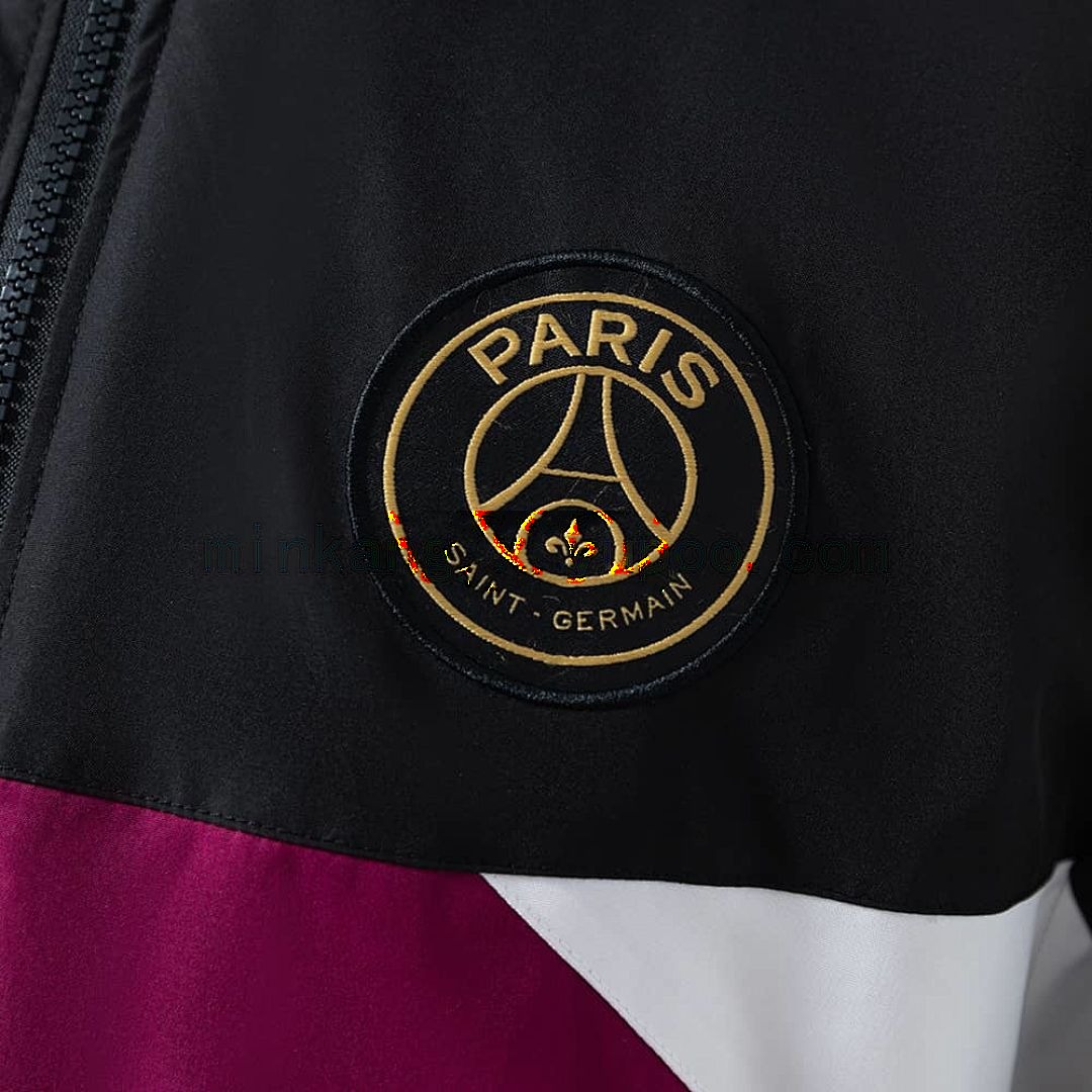 PSG Collaboration Windbreaker - Black &amp; Psychedelic Purple S-XXL 7