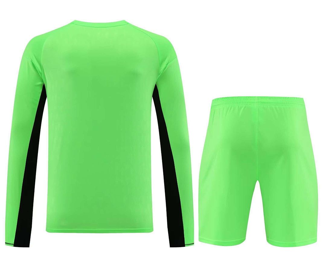 23-24 Real Madrid Goalkeeper Kits Short Sleeve Blue Suits Soccer Jerseys Yupoo 3