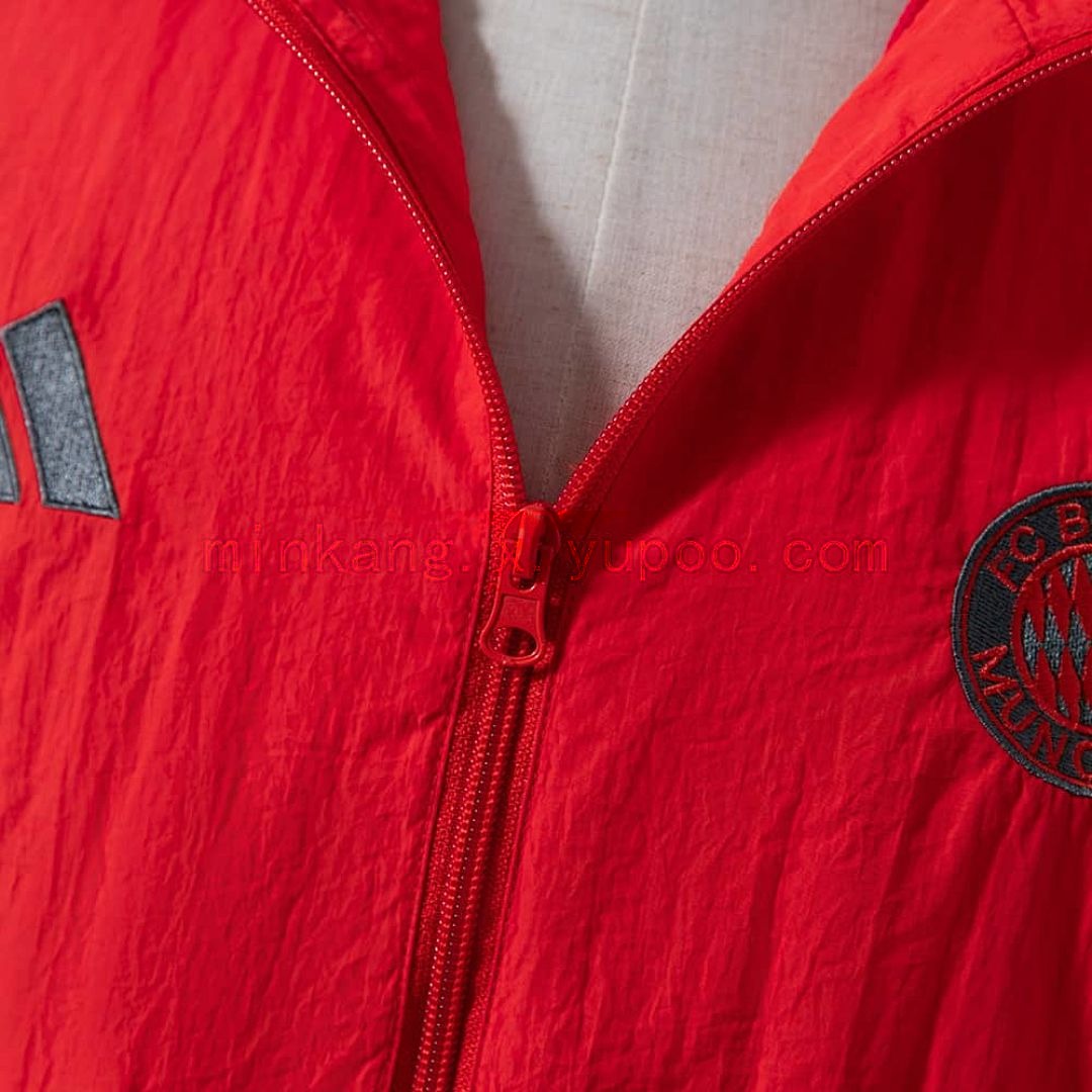 Bayern Munich veste coupe-vent - rouge S-XXL 5