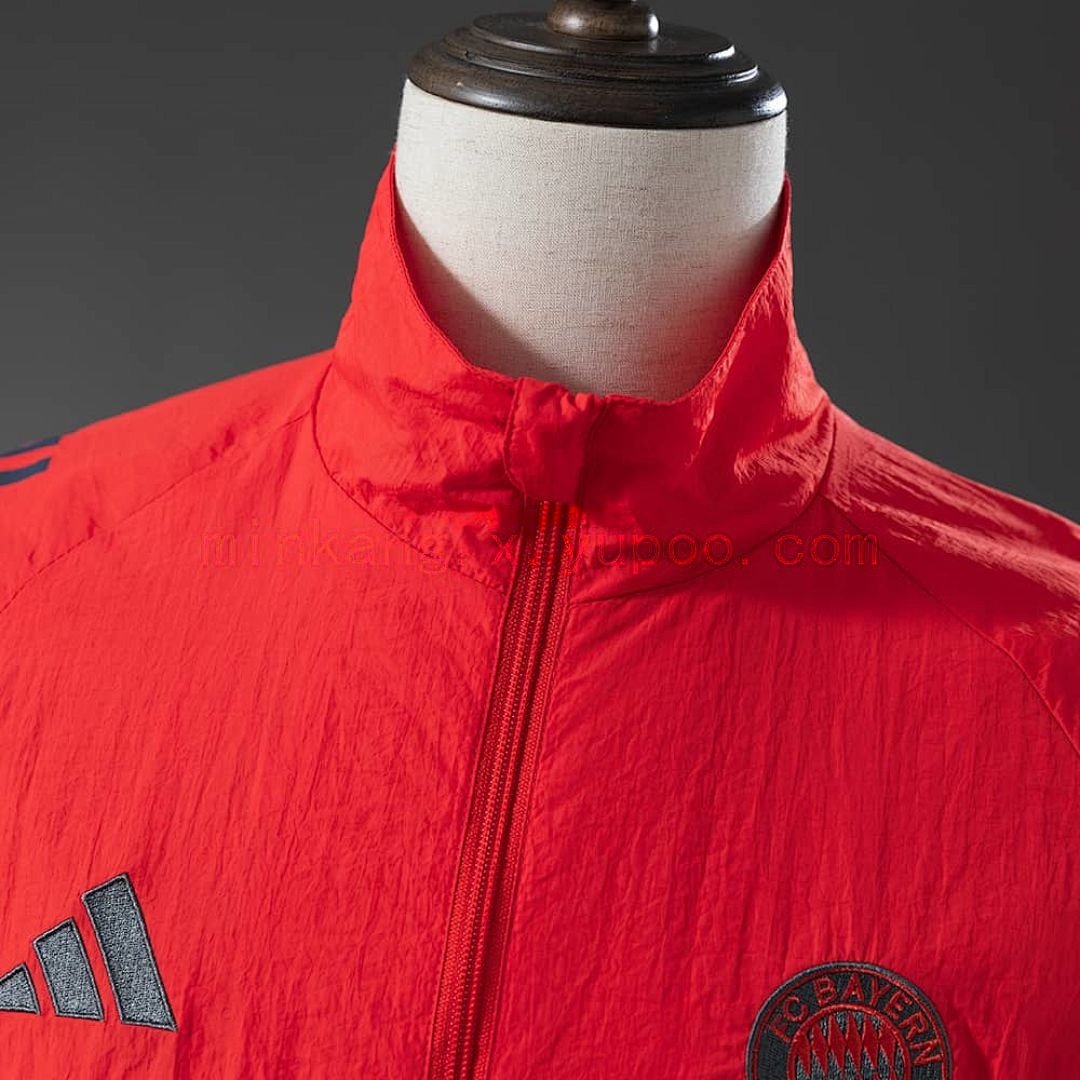 Bayern Munich veste coupe-vent - rouge S-XXL 8
