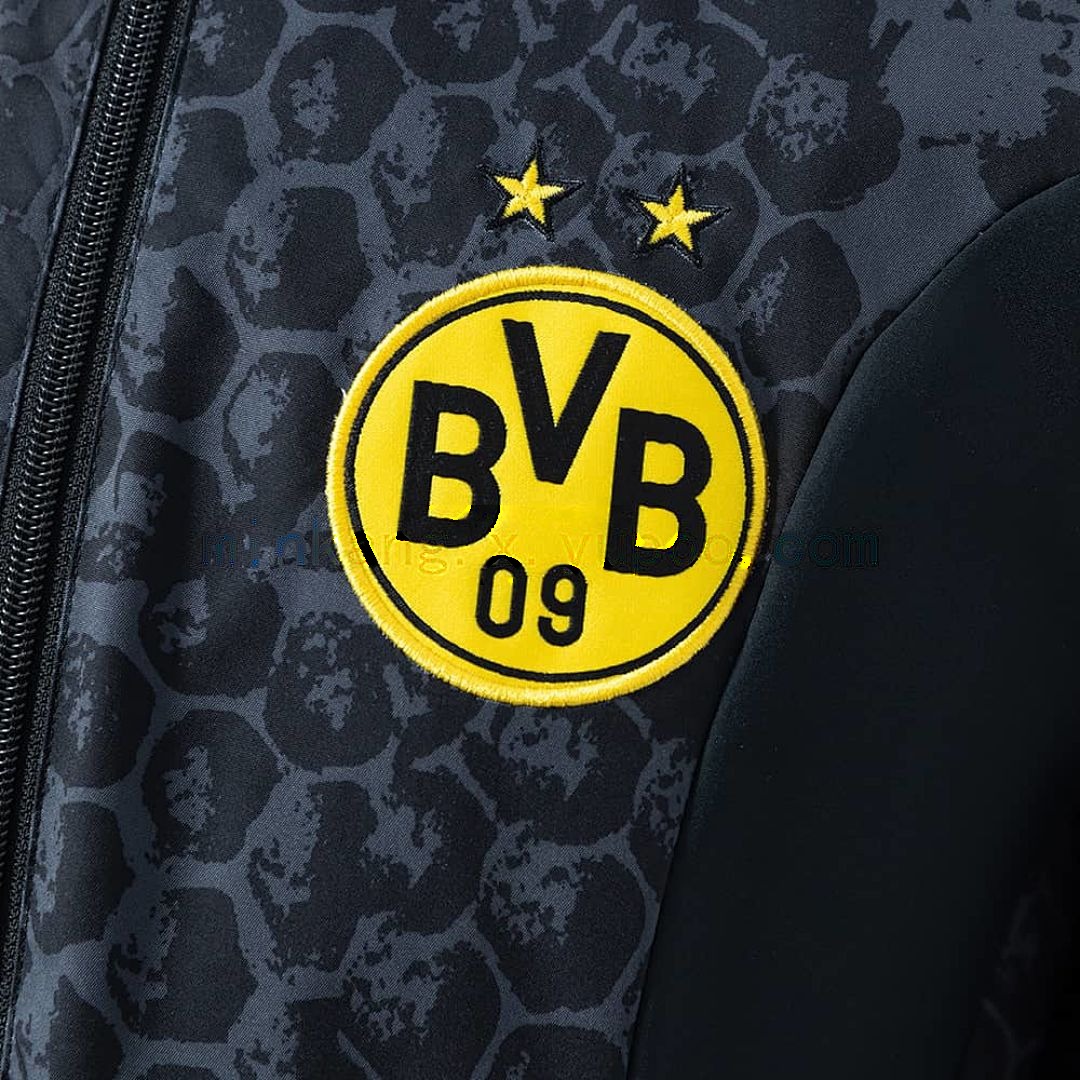 Borussia Dortmund Reversible Jacket Windbreaker- Black S-XXL 11