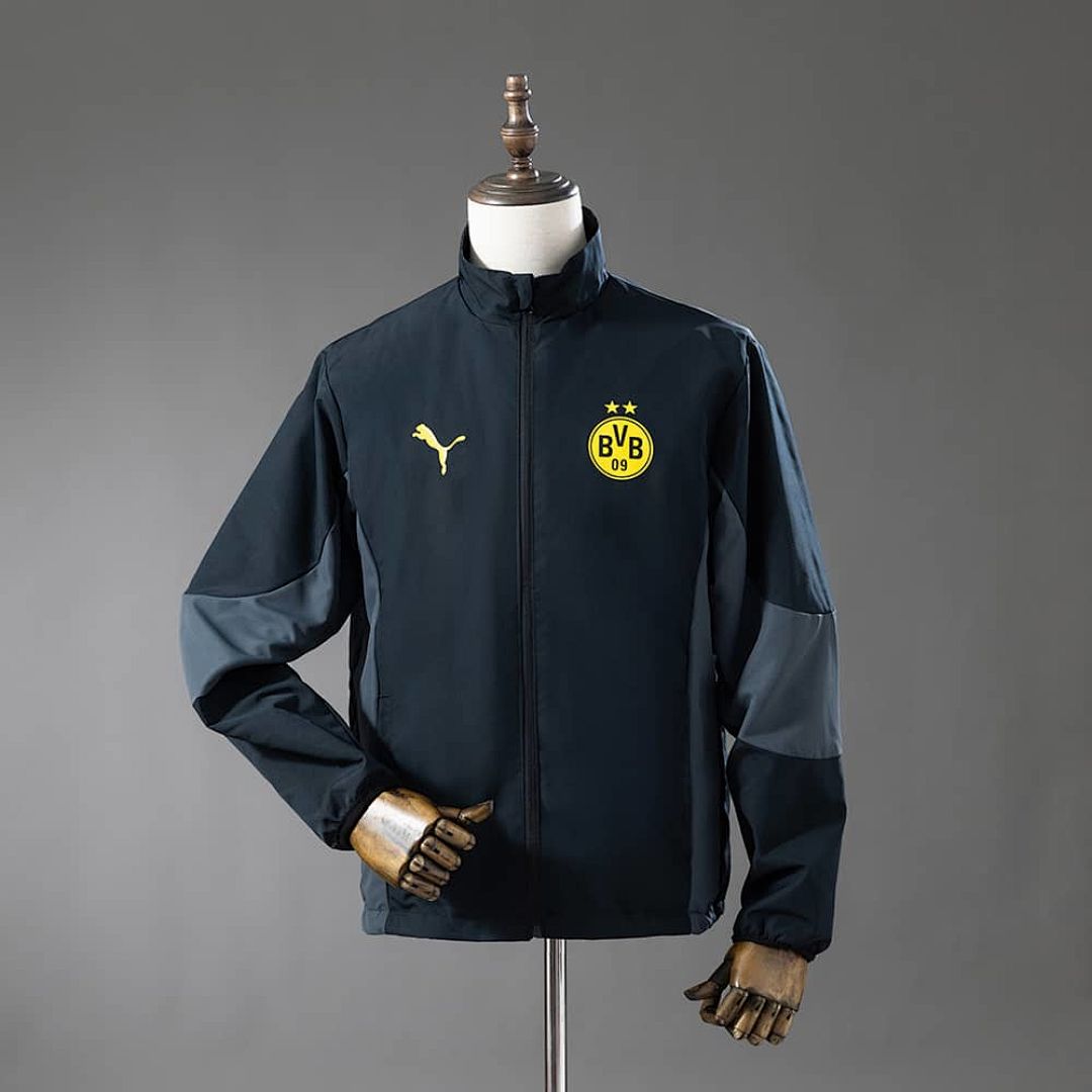 Borussia Dortmund Reversible Jacket Windbreaker- Black S-XXL 2