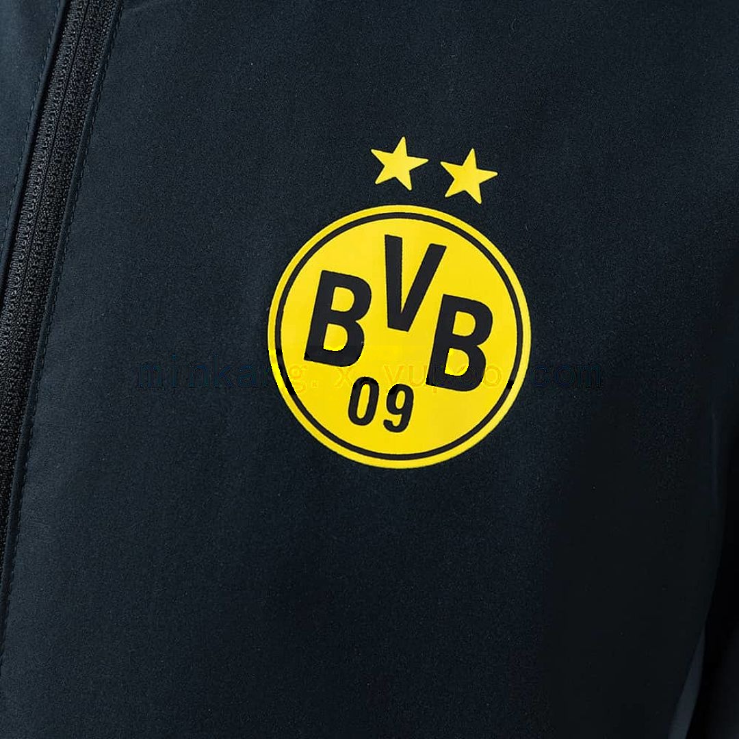 Borussia Dortmund Reversible Jacket Windbreaker- Black S-XXL 4