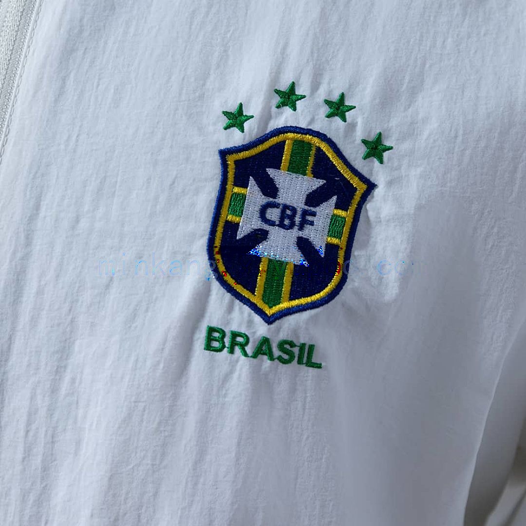 Brazil 1998 Windbreaker - White S-XXL 7