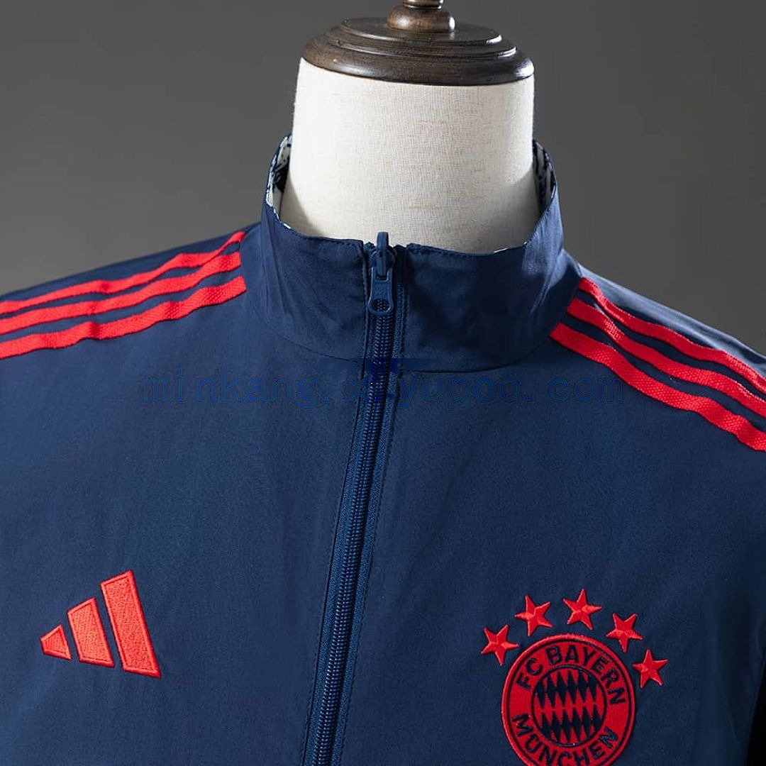 Bayern Munich 25_26 réversible veste veste coupe-vent - bleu marine bleu S-3XL 11