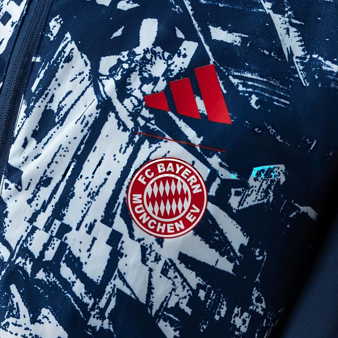 Bayern Munich 25_26 réversible veste veste coupe-vent - bleu marine bleu S-3XL 4
