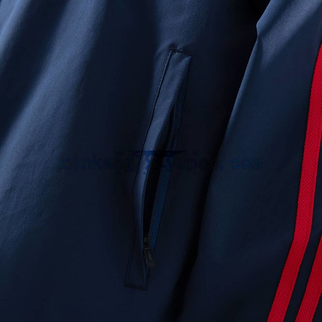 Bayern Munich 25_26 réversible veste veste coupe-vent - bleu marine bleu S-3XL 6