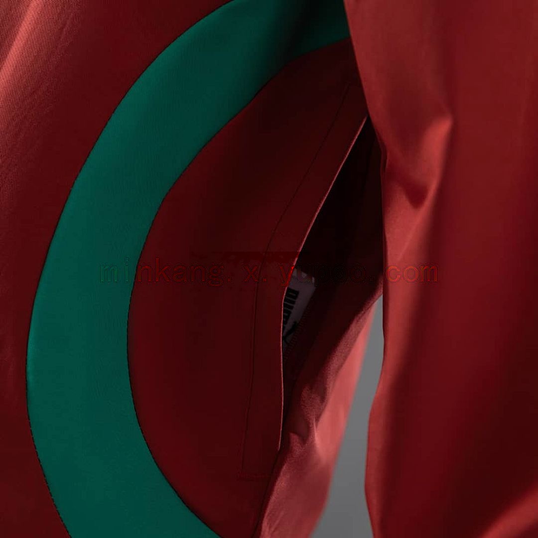 Morocco 2026 Reversible Jacket Windbreaker - Red &amp; Green S-3XL 6