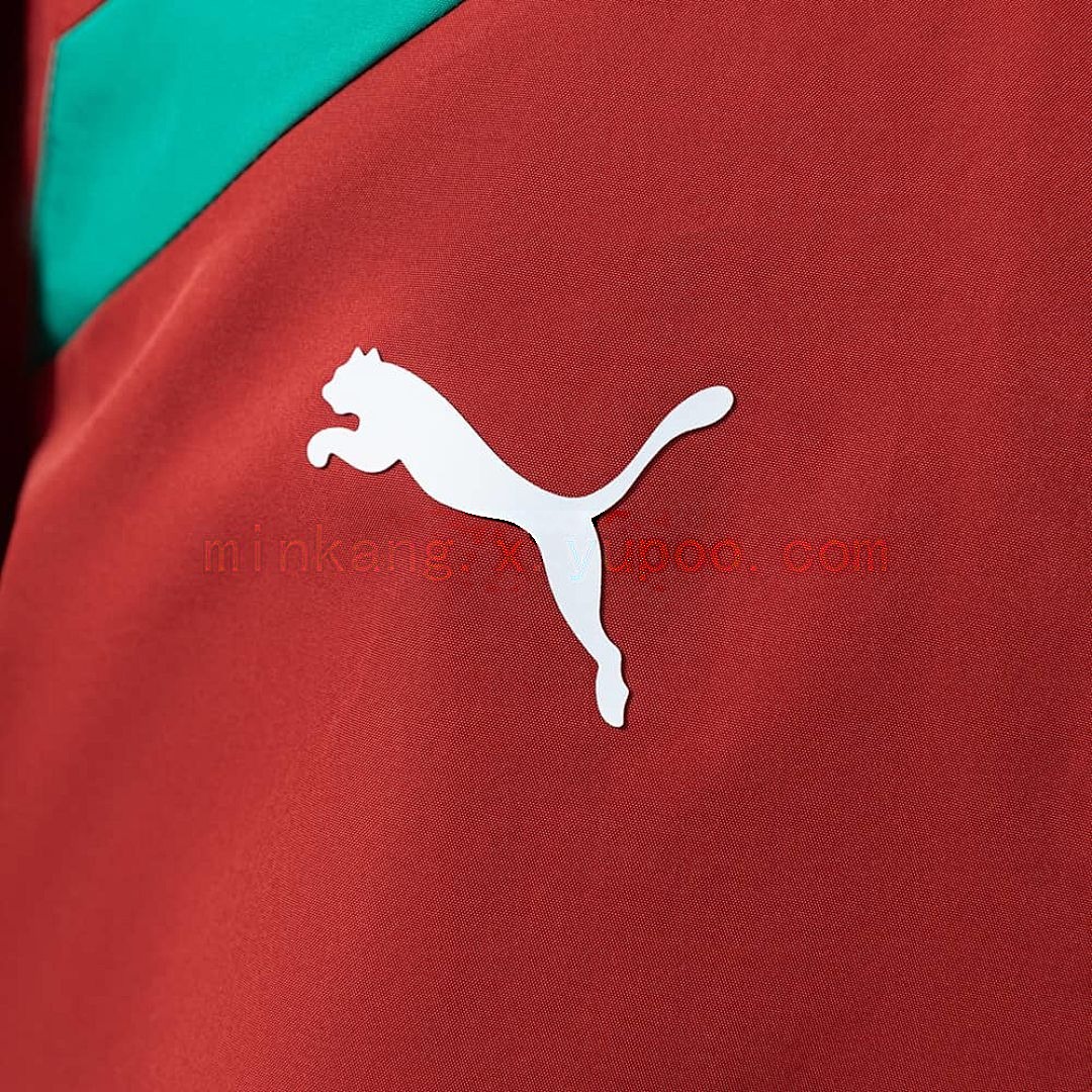 Morocco 2026 Reversible Jacket Windbreaker - Red &amp; Green S-3XL 9