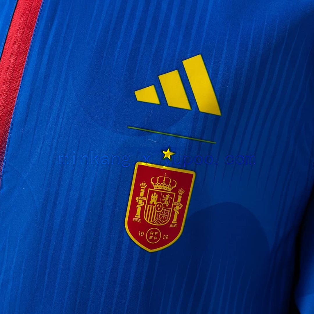 Spain 2026 Reversible Jacket Windbreaker - Red &amp; Blue S-3XL 4