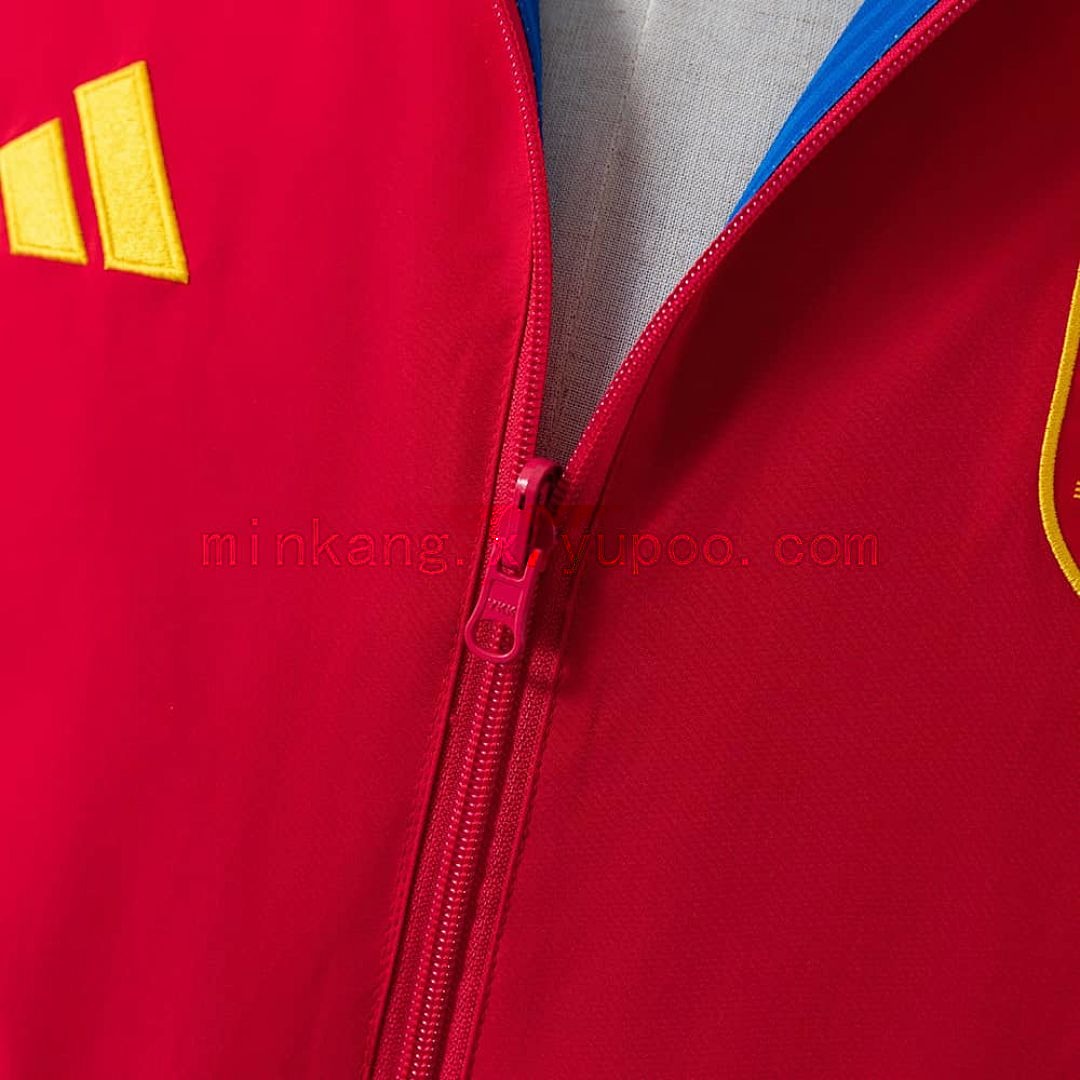 Spain 2026 Reversible Jacket Windbreaker - Red &amp; Blue S-3XL 8