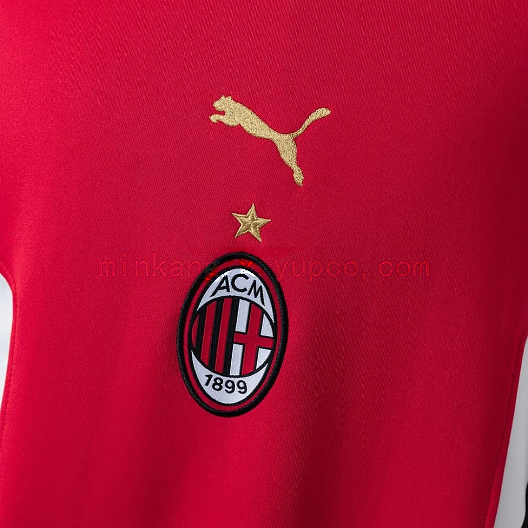 AC Milan 25_26 manche longue sweat - rouge M-4XL 5