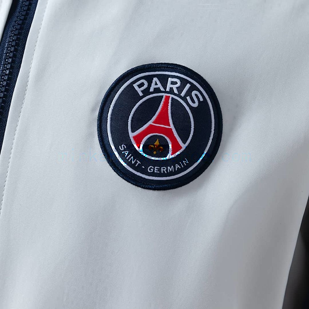 PSG 25_26 Windbreaker - White, Sizes S-3XL 7