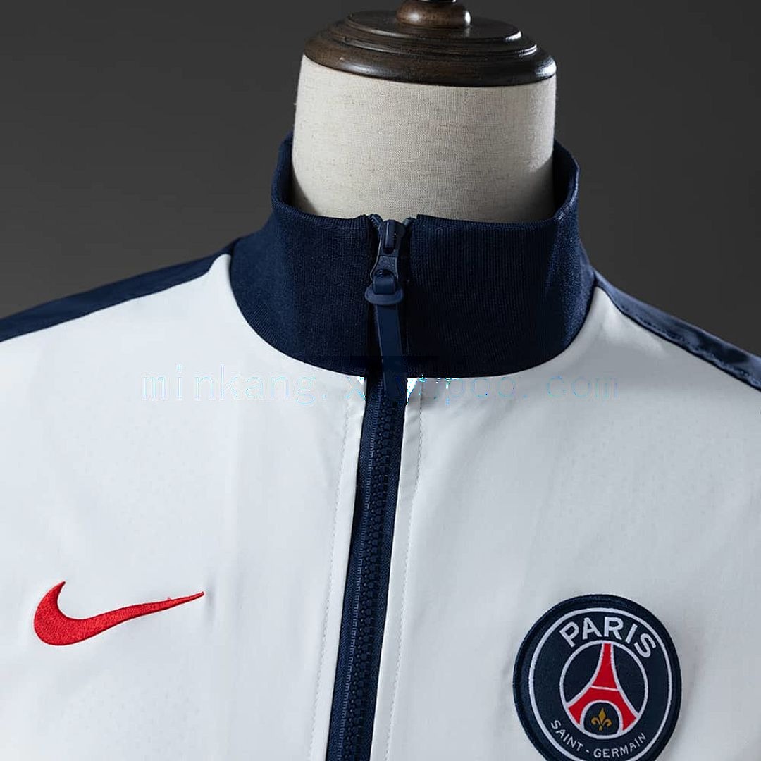PSG 25_26 Windbreaker - White, Sizes S-3XL 8