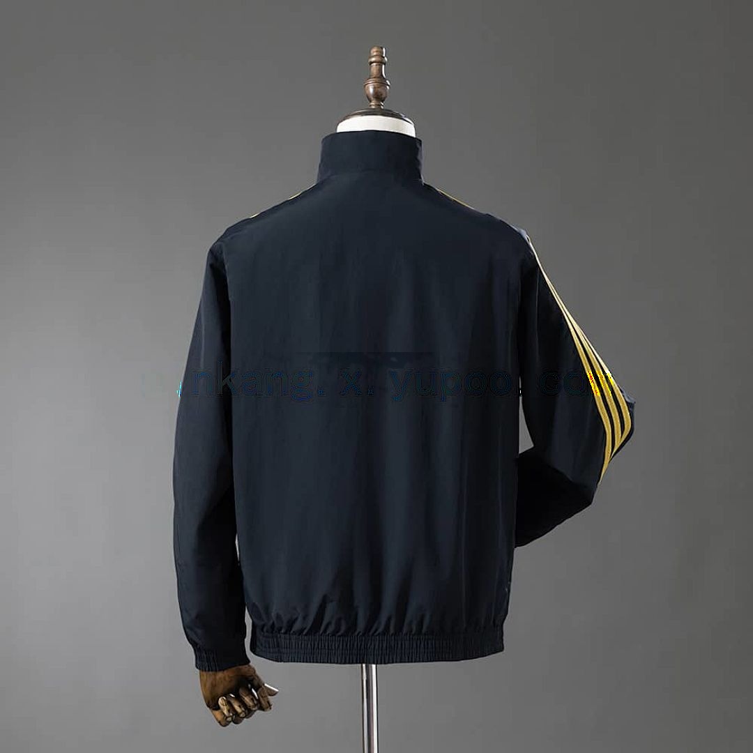 M-U Reversible Jacket Windbreaker - Black &amp; Red S-XXL 5